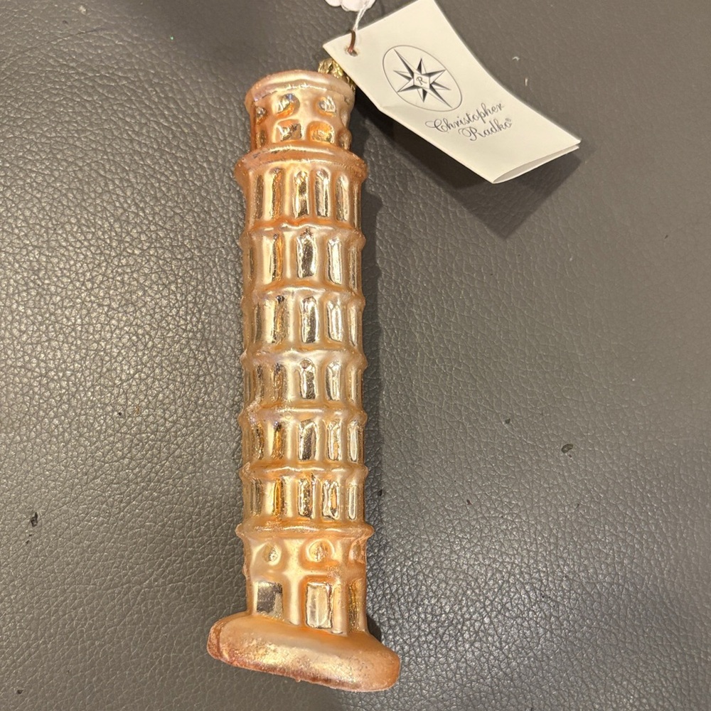 Vintage Christopher Radko Glads Christmas Ornament titled "So Inclined”, 2001